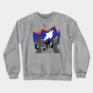 The sky is falling Crewneck Sweatshirt